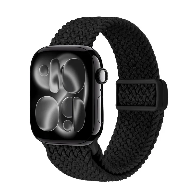 Pasek Crong Wave Band do Apple Watch 38/40/41/42mm Czarny