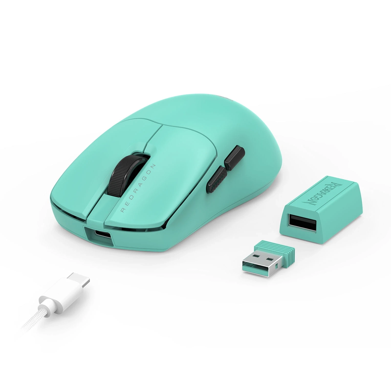 Myszka gamingowa Redragon M933TF-ULT Axion Turquoise