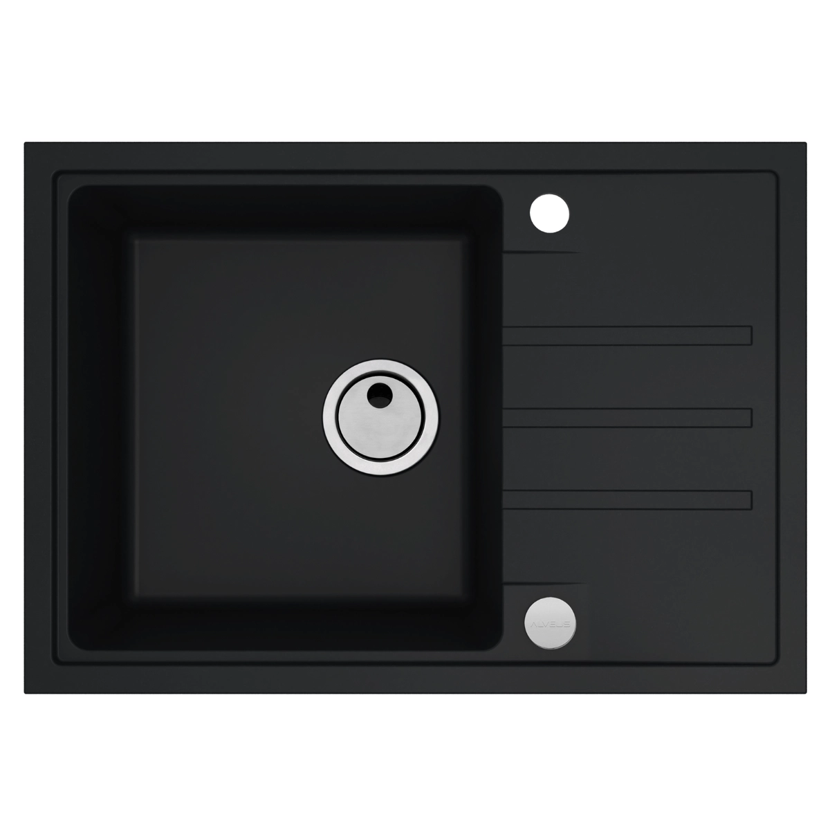 Zlewozmywak Alveus INTERMEZZO 40 Deep Black 1304090 Granital Czarny