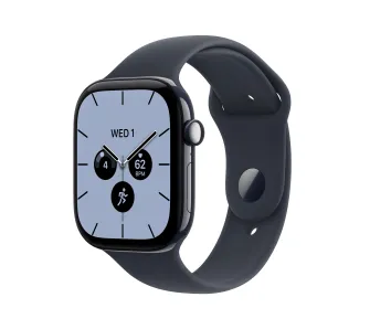Apple Watch Series 12 GPS + Cellular Koperta 46mm z ceramiki granatowa noc Pasek sportowy granat -M/L