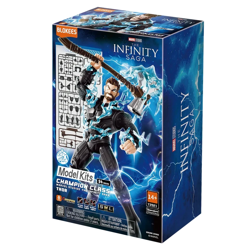 Model do składania Blokees Marvel Infinity Saga - Champion Class 02 Thor
