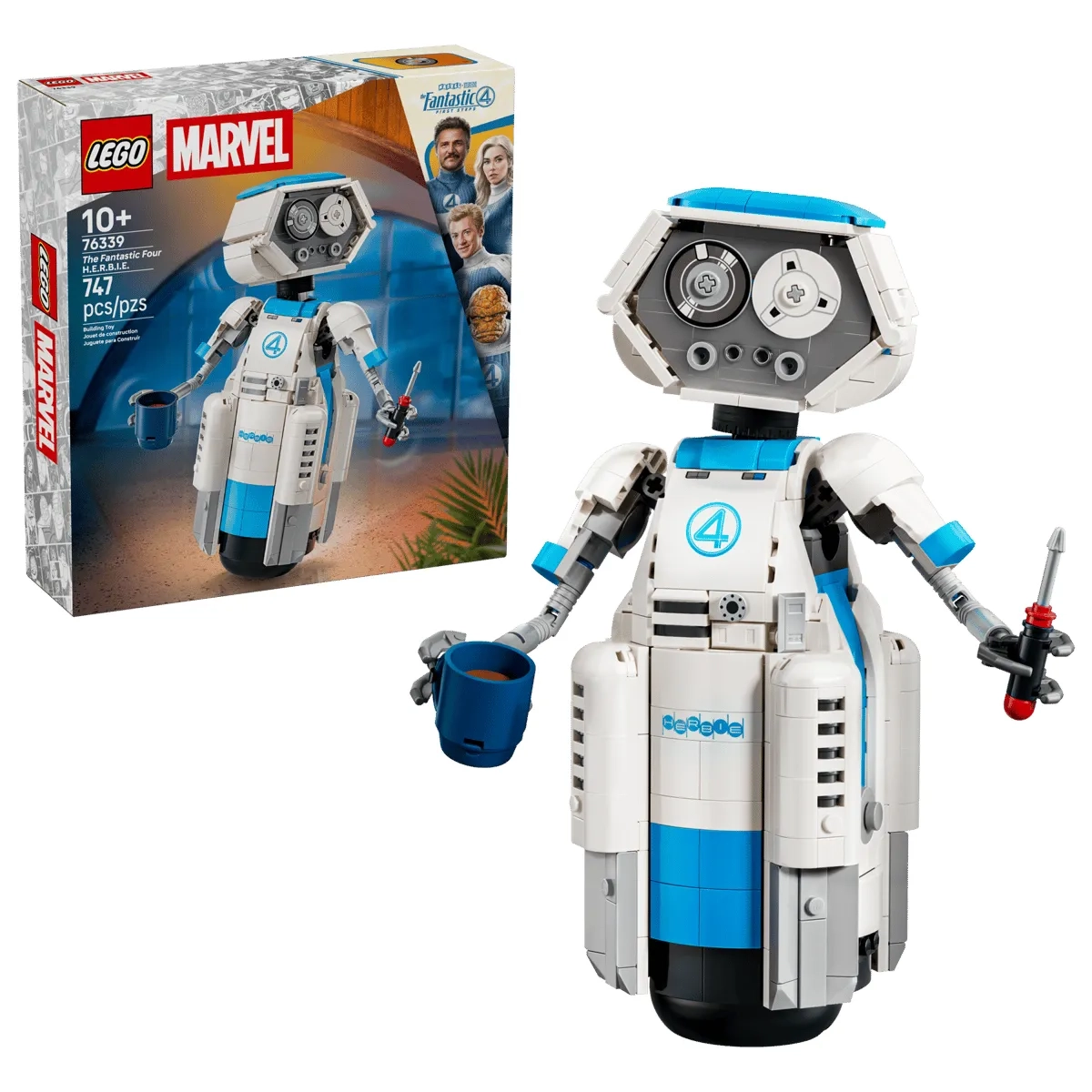 LEGO 76339 Marvel Fantastyczna Czwórka H.E.R.B.I.E.