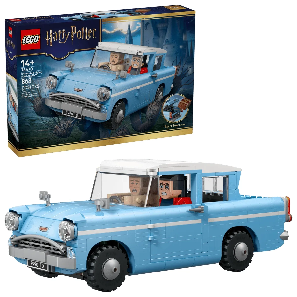 LEGO 76470 Harry Potter Zaczarowany latający Ford Anglia