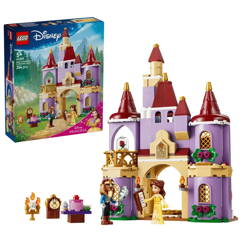 LEGO 43289 Disney Zaczarowany zamek Pięknej i Bestii