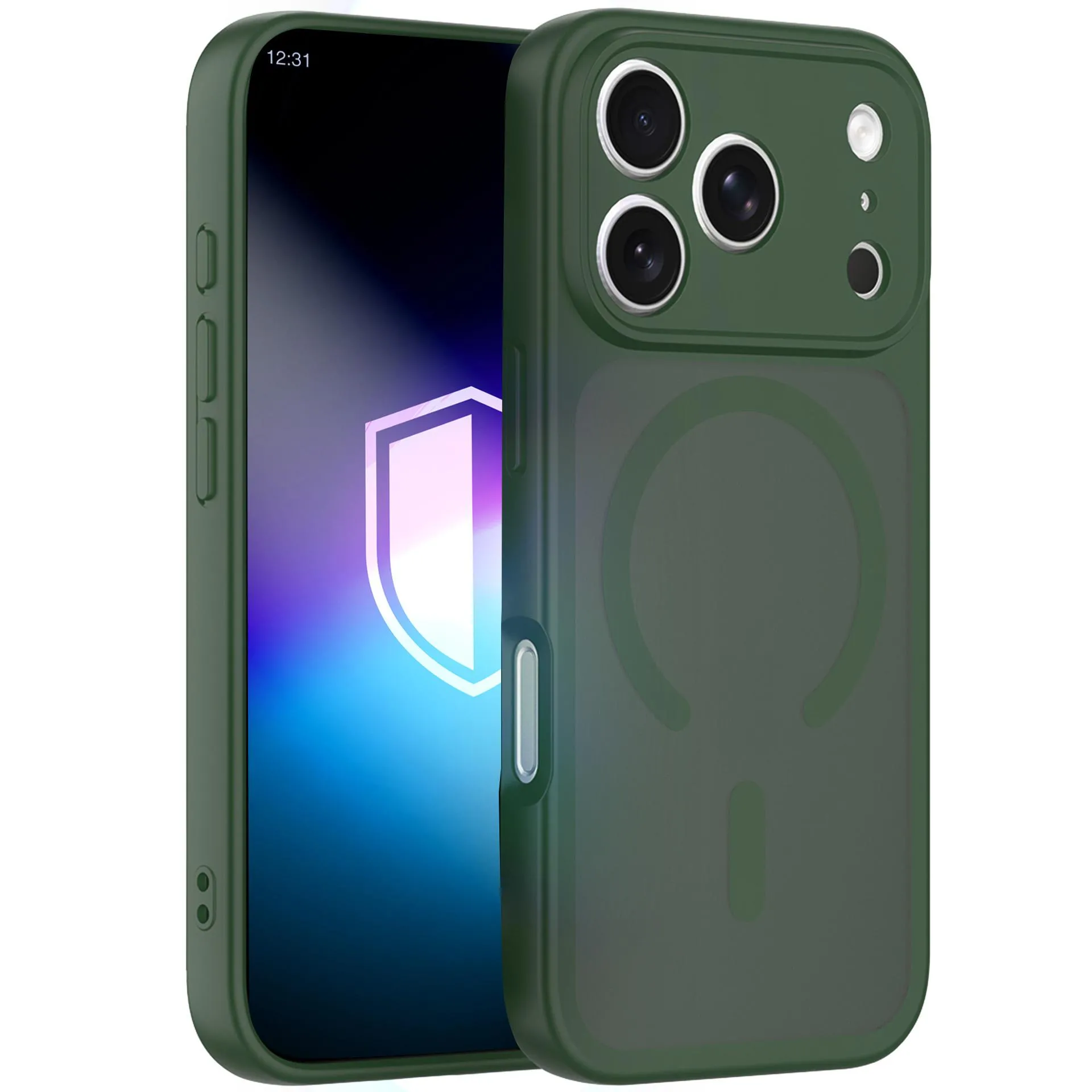 Etui 3mk Misty MagCase do iPhone 18 Pro / 17 Pro Zielony
