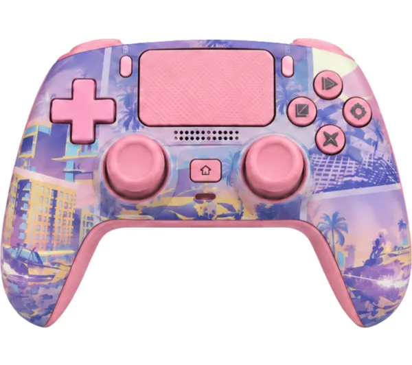 FroggieX FX-P5-GP5-P Vibe City Edition do PC, PlayStation 5, Android, iOS Bezprzewodowy Różowy