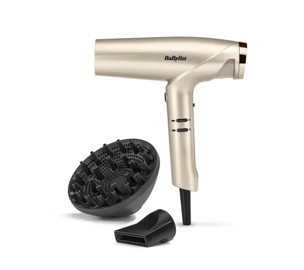 BaByliss D6050DSE Jonizacja Zimny nawiew Dyfuzor 1600W 3 prędkości 3 temperatury