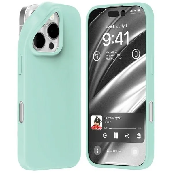 Etui Mercury Soft iPhone 16 Pro Miętowy