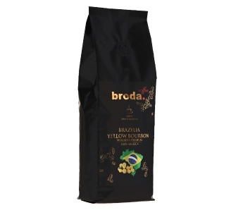 Kawa ziarnista Broda Coffee Brazylia Yellow Bourbon Mogiana Premium 1kg