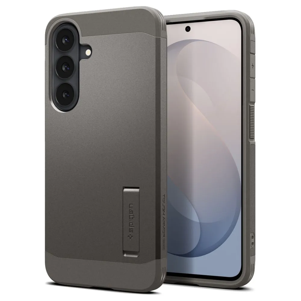 Etui Spigen Tough Armor Mag Magsafe do Galaxy S26 FE / S25 FE Szary Metal