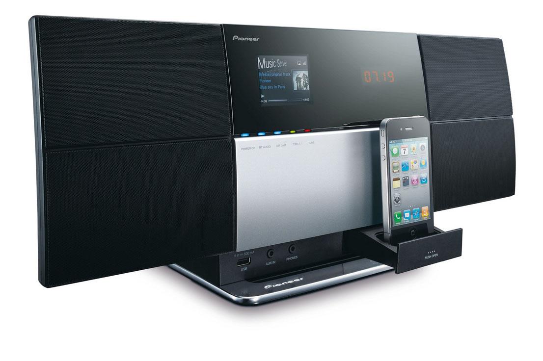 Wieża Pioneer X-SMC3 (czarno-srebrny)