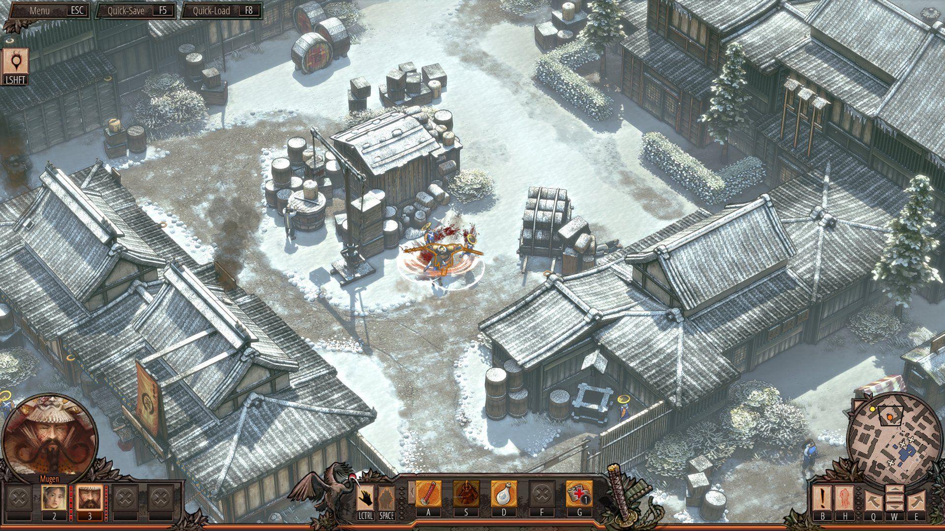Shadow Tactics: Blades of the Shogun Gra na PS4 (Kompatybilna z PS5)
