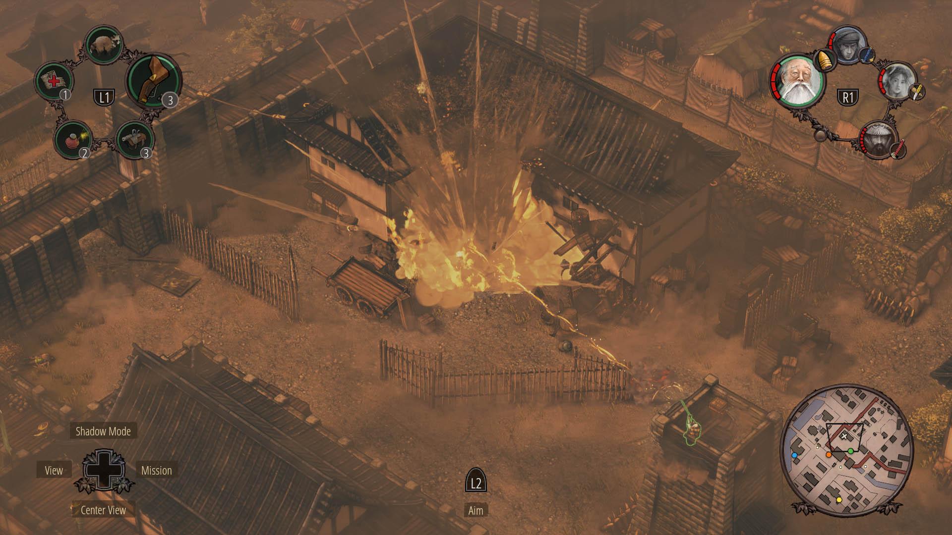 Shadow Tactics: Blades of the Shogun Gra na PS4 (Kompatybilna z PS5)