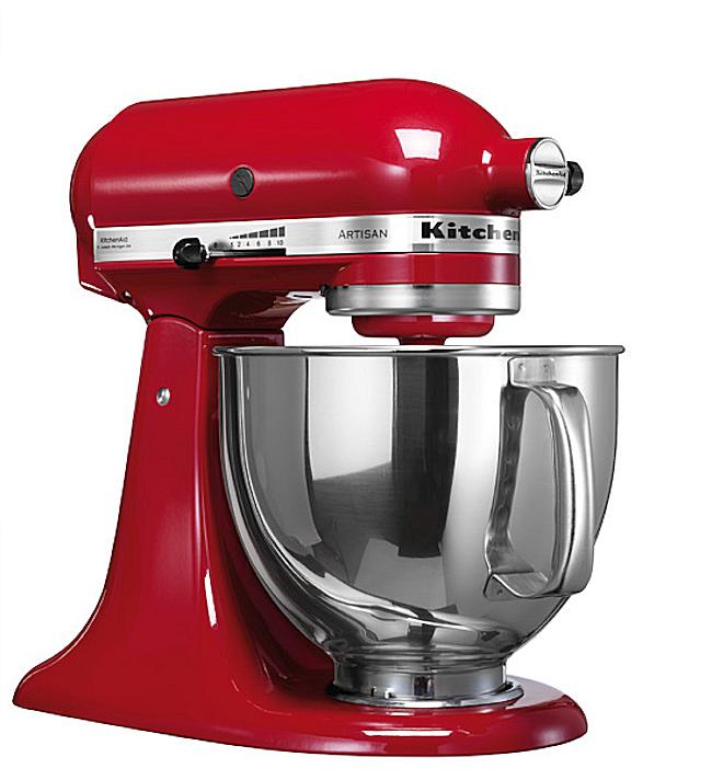 KitchenAid スタンドミキサー オレンジ 5KSM150 KitchenAid Artisan 5KSM150 (czerwony) - Dobra cena, Opinie w