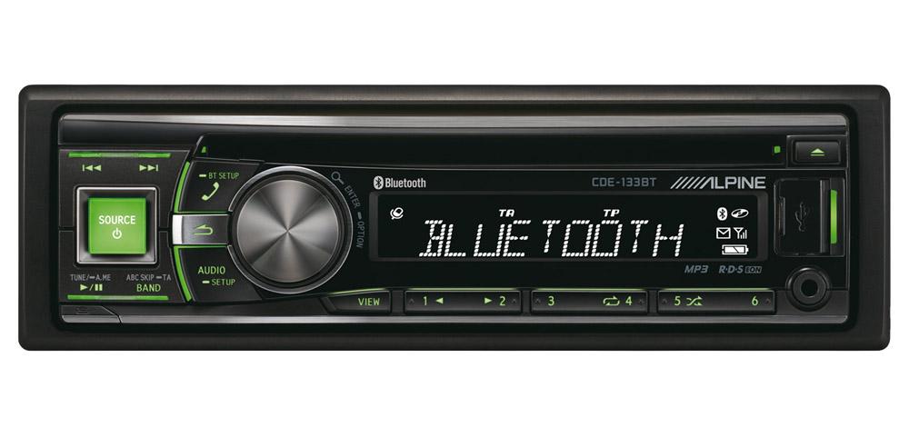 Radioodtwarzacz samochodowy Alpine CDE-133BT