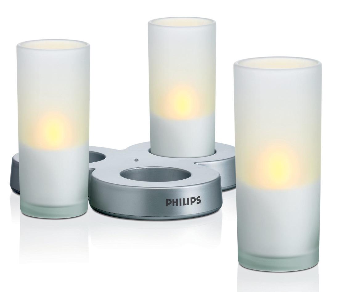 Świece Philips IMAGEO CandleLight 69108/60/PH