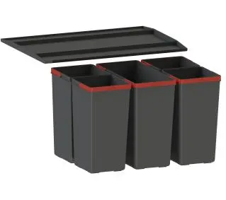 Franke Easysort 600-1-4 1x14,5l 4x7,5l - DRUGI -30%, ALBO 4-TY -80%