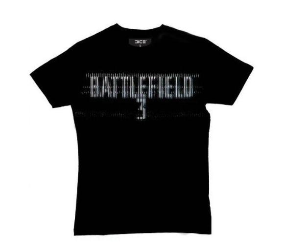 koszulka Dice Koszulka Battlefield 3: Distortion Logo - rozmiar M