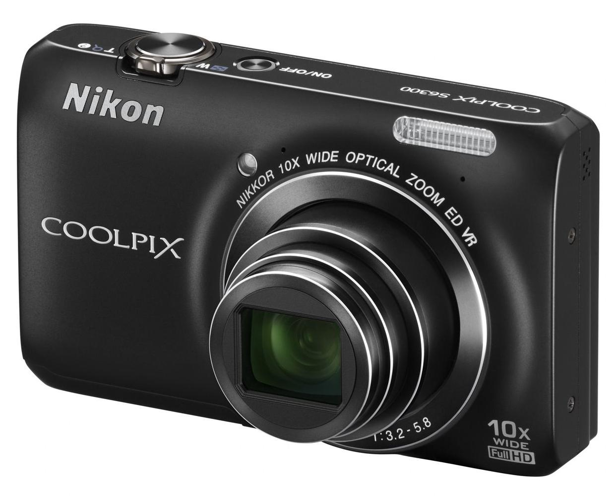 Nikon Coolpix S6300 (czarny)