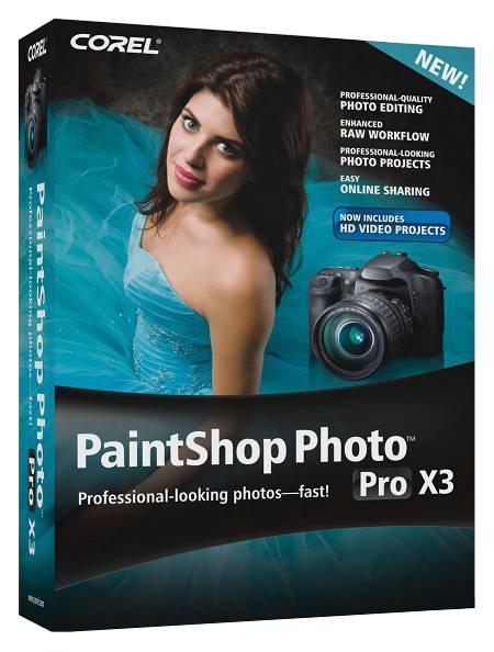 Corel PaintShop Photo Pro X3 PL Box