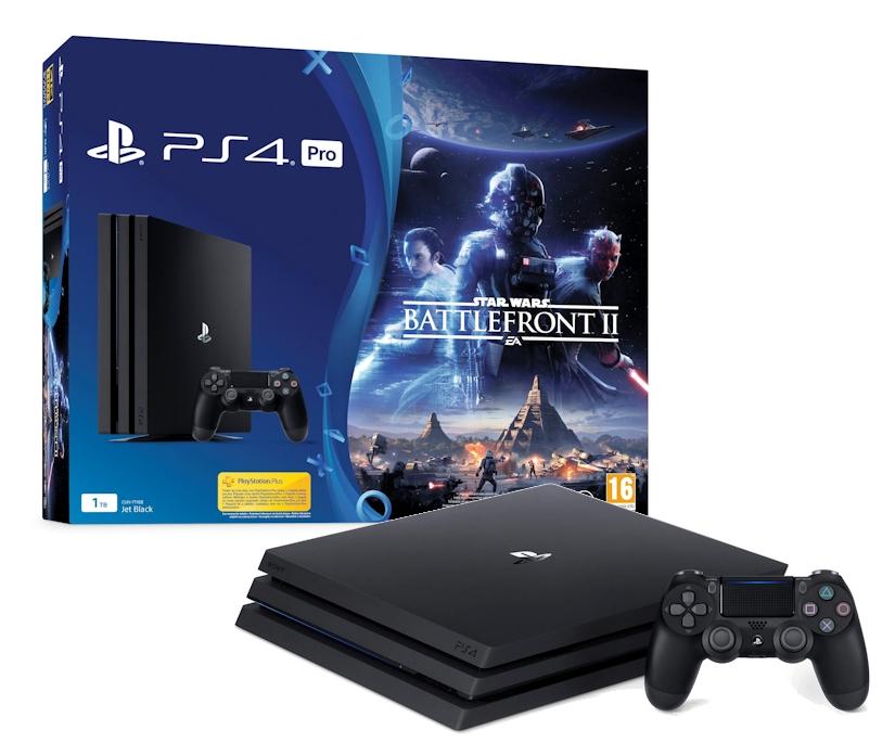 Sony PlayStation 4 Pro 1TB + Star Wars: Battlefront II