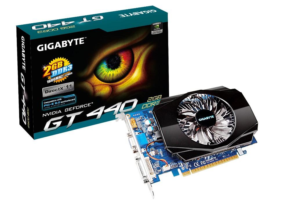 Gigabyte GeForce GT 440 2048MB DDR3 128bit DVI/HDMI PCI-E