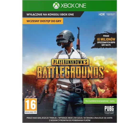 gra Playerunknown's Battlegrounds Gra na Xbox One (Kompatybilna z Xbox Series X)