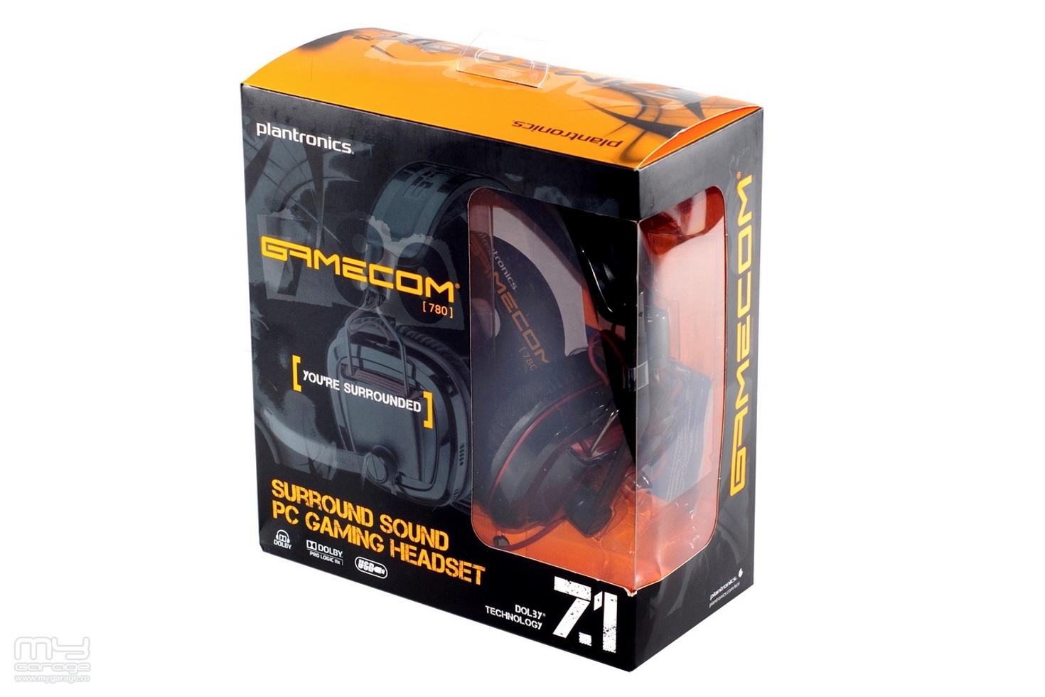 Słuchawki przewodowe z mikrofonem Plantronics Game 780