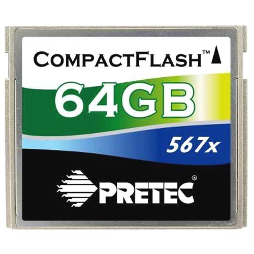 Pretec CompactFlash 567x 64GB