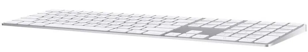 Klawiatura membranowa Apple Magic Keyboard z polem numerycznym Biały