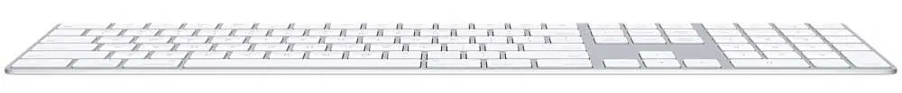 Klawiatura membranowa Apple Magic Keyboard z polem numerycznym Biały