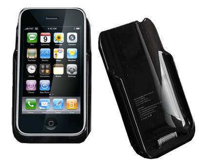 Bateria - pokrowiec Fonmedia B156 - bateria zewnętrzna iPhone (czarny)