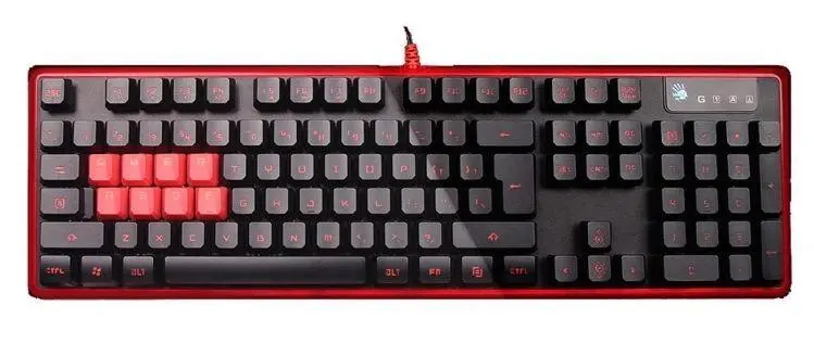 Klawiatura membranowa A4tech Bloody B2278 Czarno- czerwony