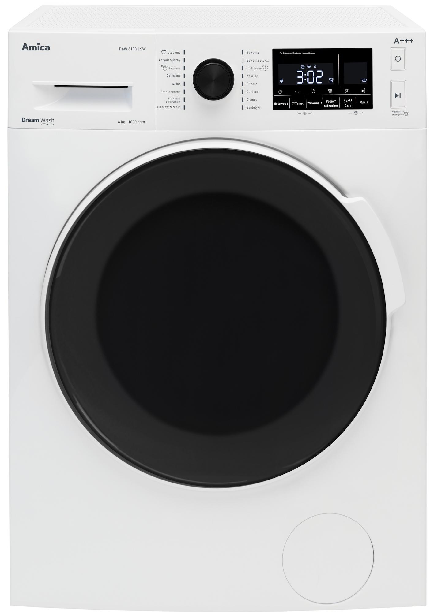 Pralka Amica DAW 6103 LSW