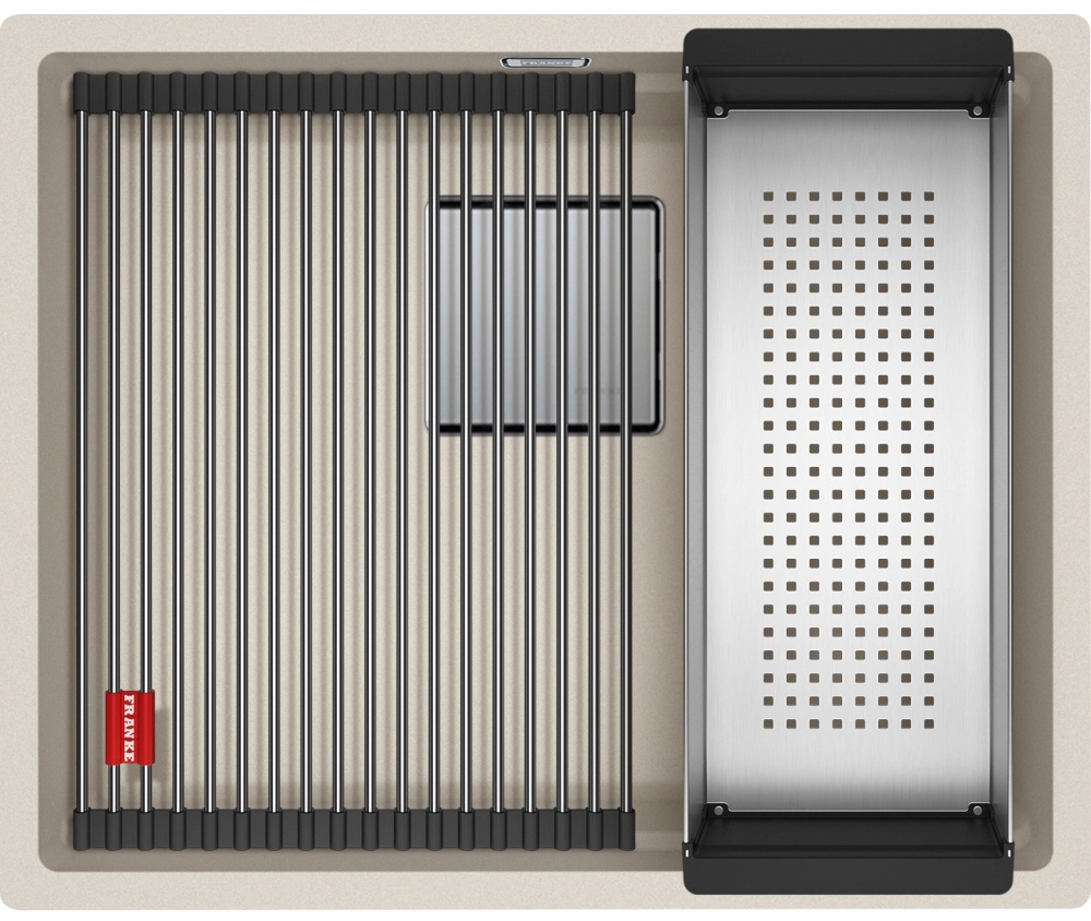 Zlewozmywak Franke Kanon KNG 110-52 Granitowy Orzechowy