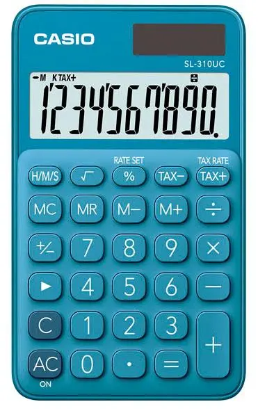 Kalkulator Casio SL-310UC Niebieski