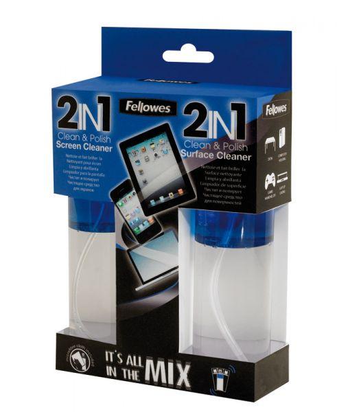 Zestaw Fellowes 2w1 do ekranów i obudów 9922401