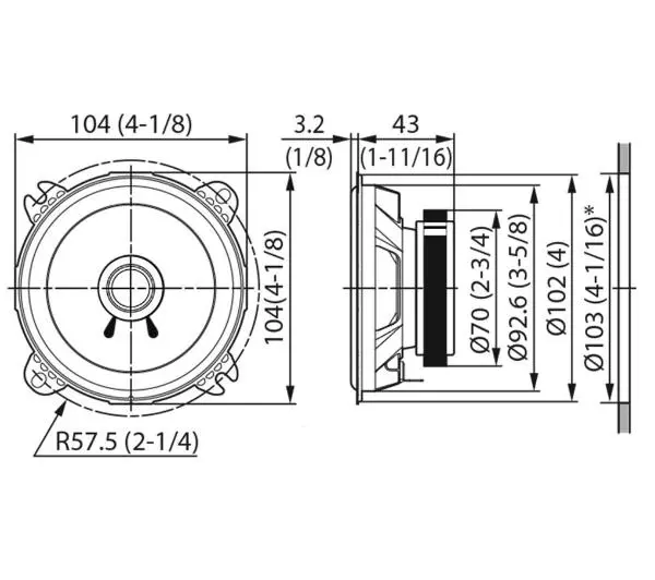 Kenwood KFC-S1056