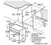 Piekarnik elektryczny Bosch HBG636LB1 Termoobieg Czarny