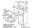 Piekarnik elektryczny Bosch HBG636LB1 Termoobieg Czarny