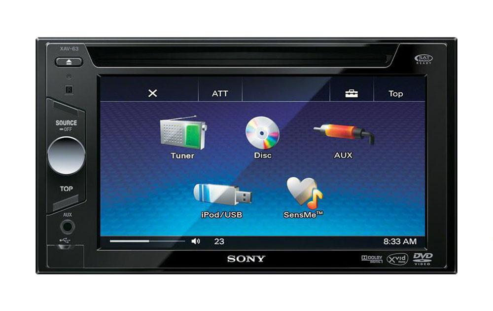 Radioodtwarzacz samochodowy Sony XAV-63