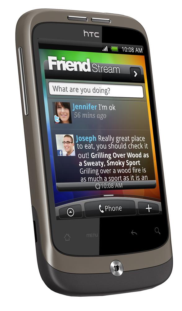 HTC Buzz Wildfire (brązowy)