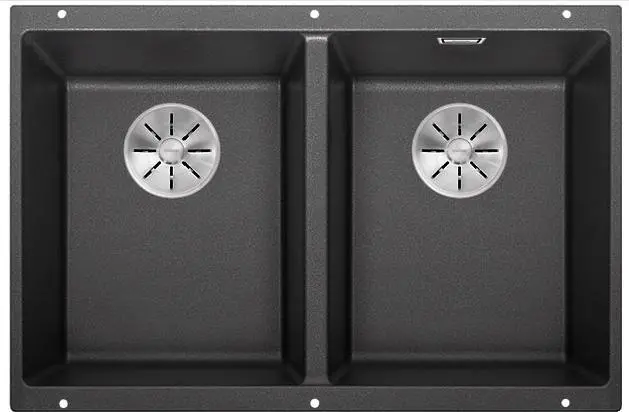 Zlewozmywak Blanco SUBLINE 350/350-U 523574 Granitowy Antracyt