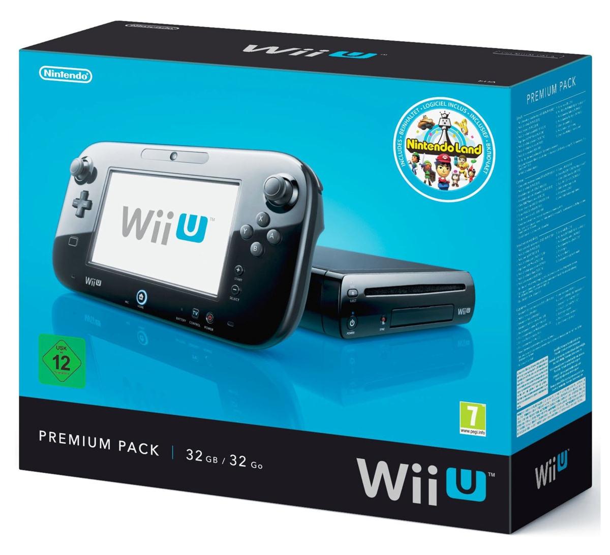 【オンライン限定商品】  Premium U Wii Nintendo Pack AGD EURO RTV Sklepie w (czarny) 家庭用ゲーム機本体