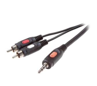 Kabel  audio Vivanco 45416 1,5m Czarny