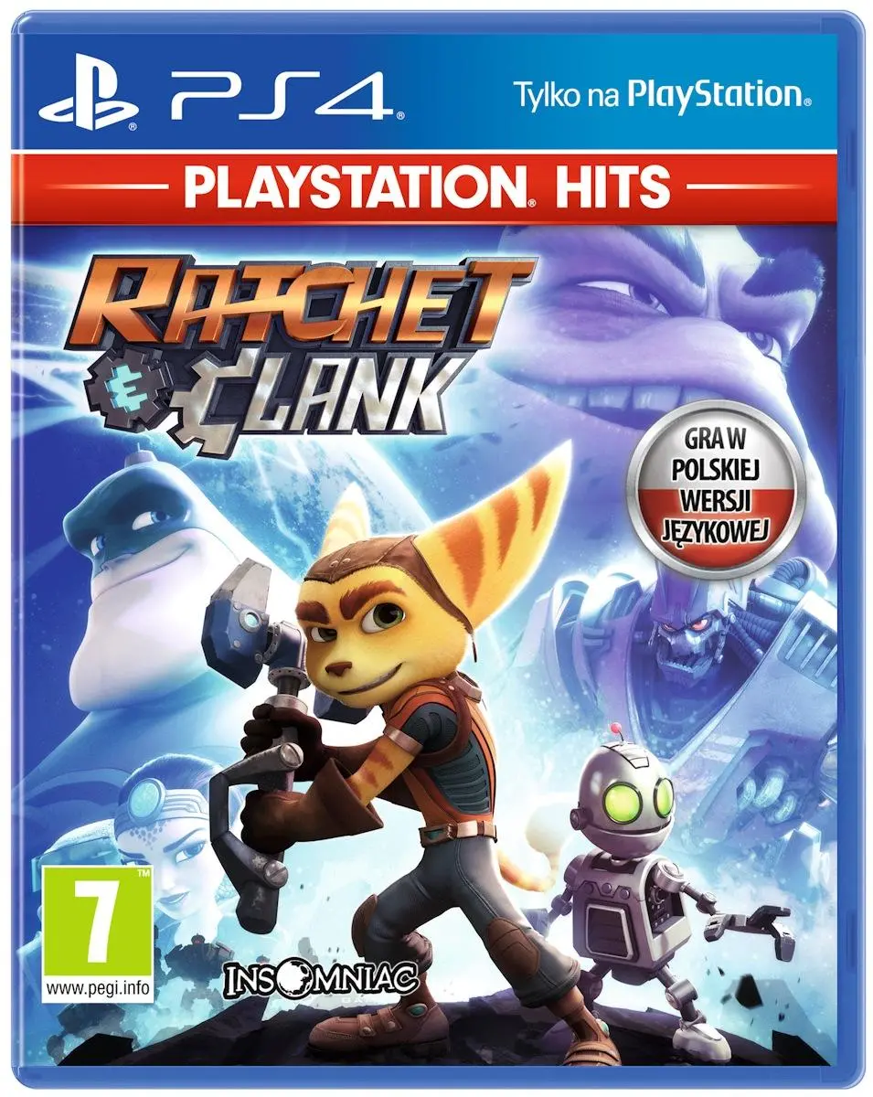 Ratchet & Clank PlayStation Hits Gra na PS4 (Kompatybilna z PS5)