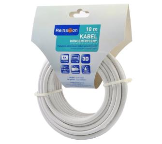Kabel koncentryczny Reinston ESAT008 10m Biały