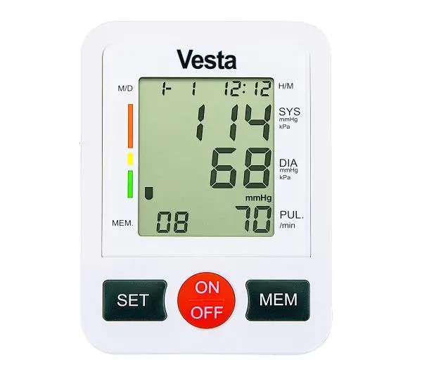 Vesta EBPM01 Wykrywanie arytmii