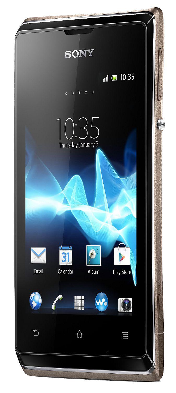 Sony Xperia E dual (złoty)
