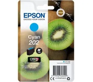 Epson 202 Claria Premium C13T02F24010 Błękitny 4,1 ml